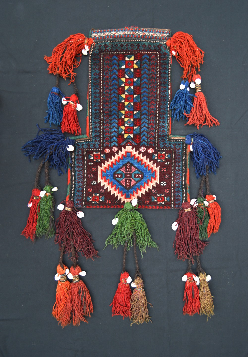 Antique Salt Bag, Timuri Tribes, Borderlands of Eastern Persia and Western Afghanistan. View IV