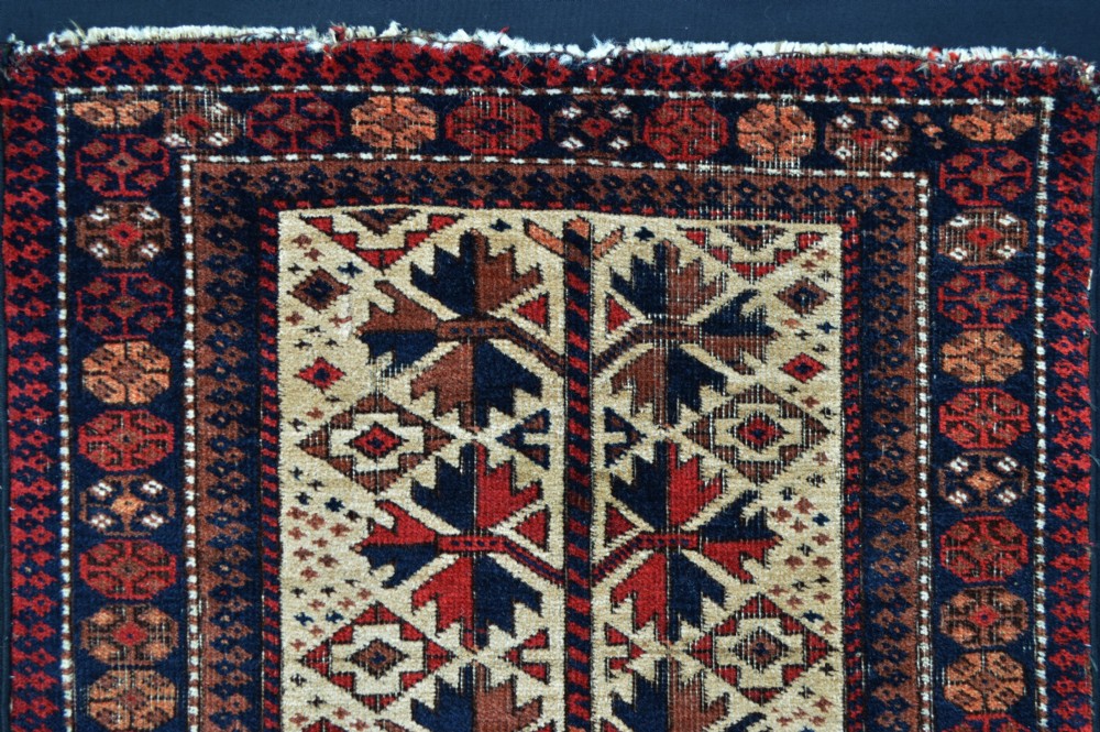 Antique Balisht (pillow bag-face), Timuri Yaqoub-Khani Tribe, Borderlands of East Persia/West Afghanistan. View IV