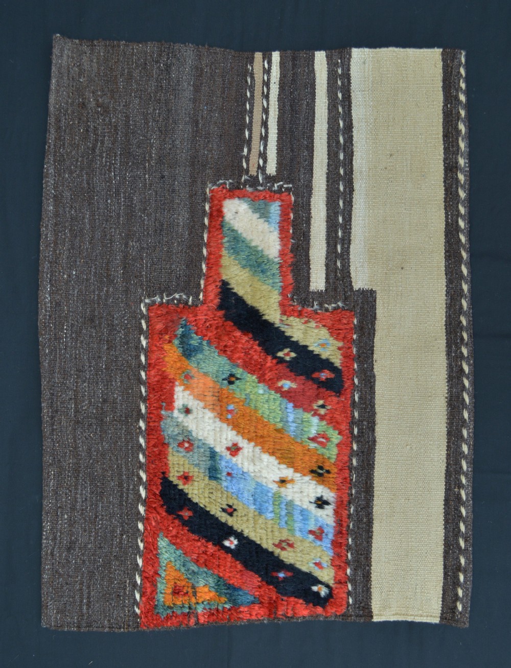 Antique 'Tasheh' (Wheat Sack), Luri Bakhtiari Tribes, Western Persia.