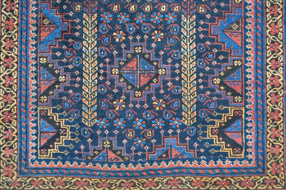 Antique Baluch Rug, Ferdows Region, South-East Persia. View III