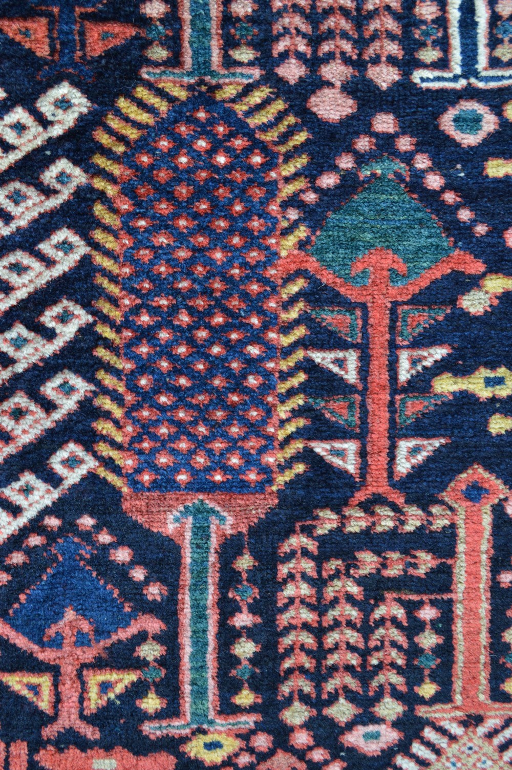 Antique Bakhtiari Tribal Rug, The Chahar Mahal, Western Persia. View III