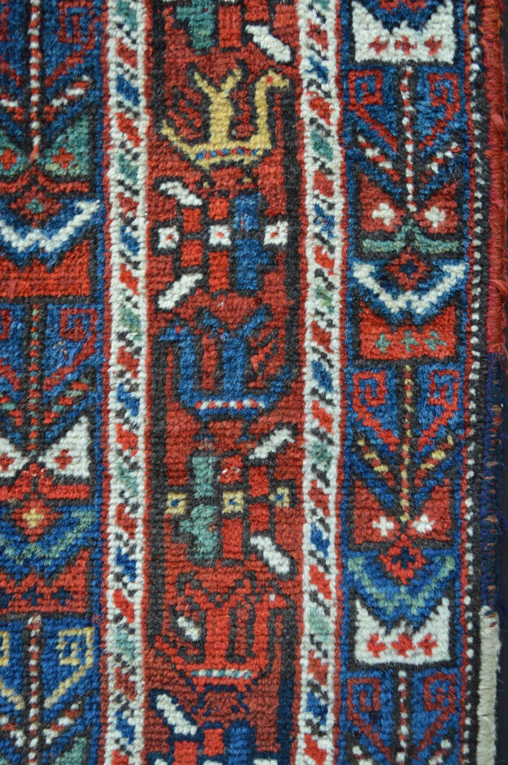 Antique Khamseh Confederacy Rug, Arab Ghani Tribe, South-West Persia. View III
