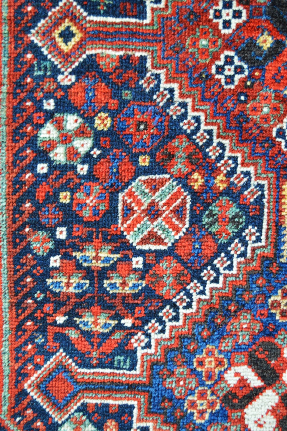 Antique Khamseh Confederacy Rug, Arab Ghani Tribe, South-West Persia. View IV