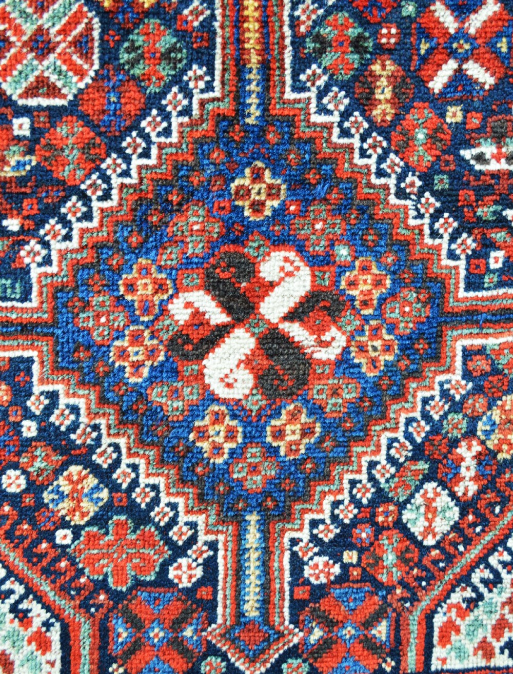 Antique Khamseh Confederacy Rug, Arab Ghani Tribe, South-West Persia. View V