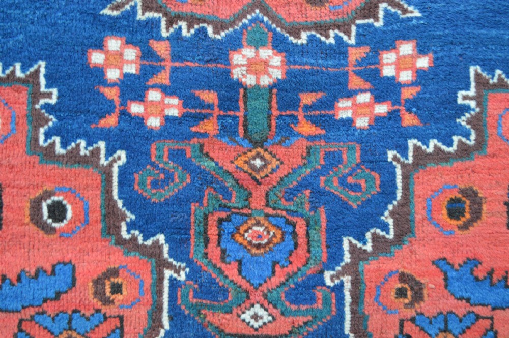 Antique Afshar Rug, Neiriz, Kerman Province, Southern Persia. View IV