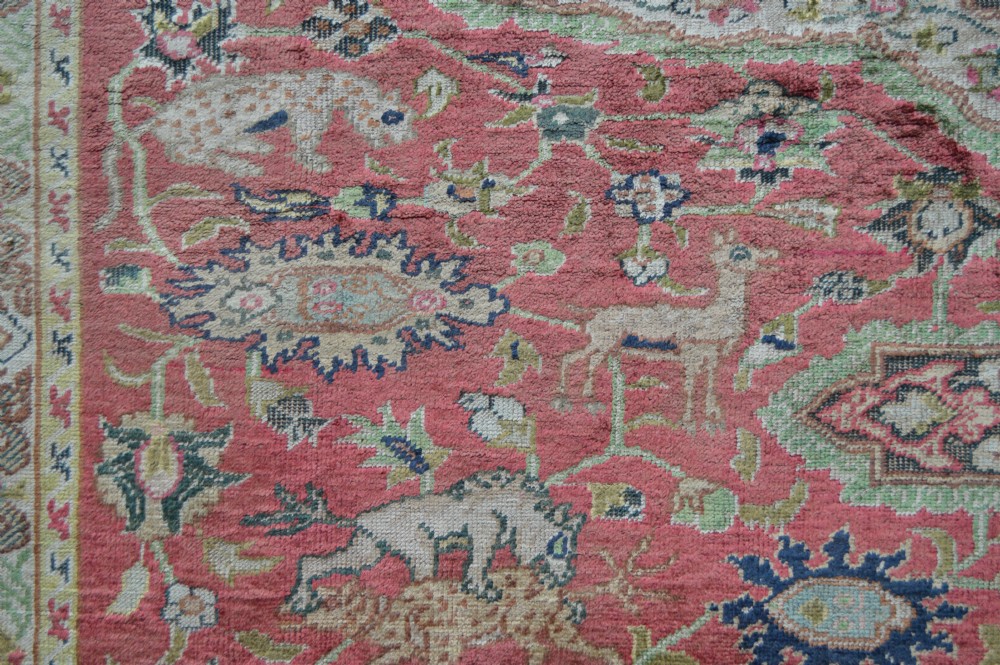 Antique Silk Kayseri Rug, Kayseri, Western Anatolia. View IV