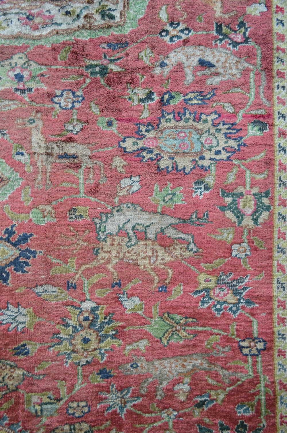 Antique Silk Kayseri Rug, Kayseri, Western Anatolia. View V