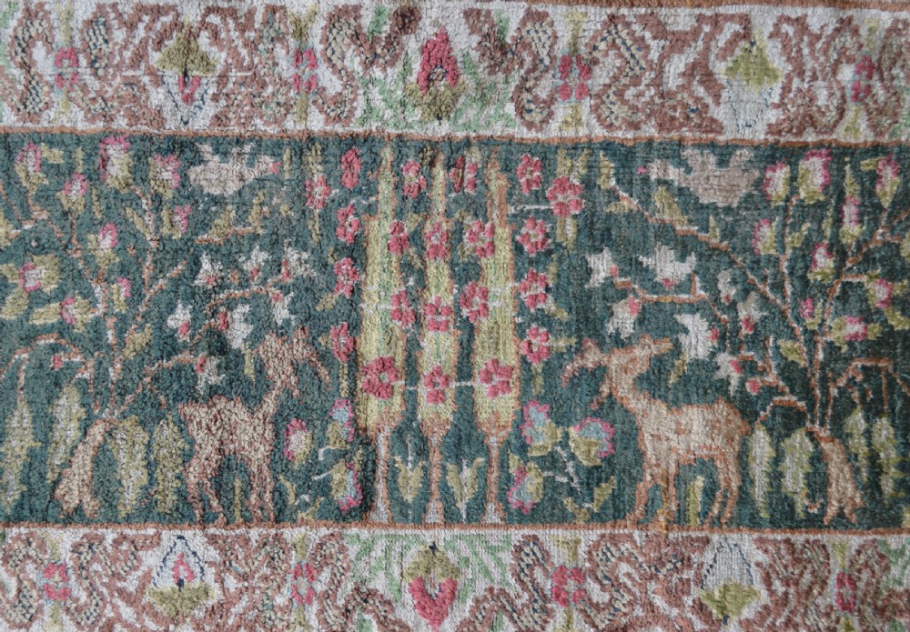 Antique Silk Kayseri Rug, Kayseri, Western Anatolia. View VIII