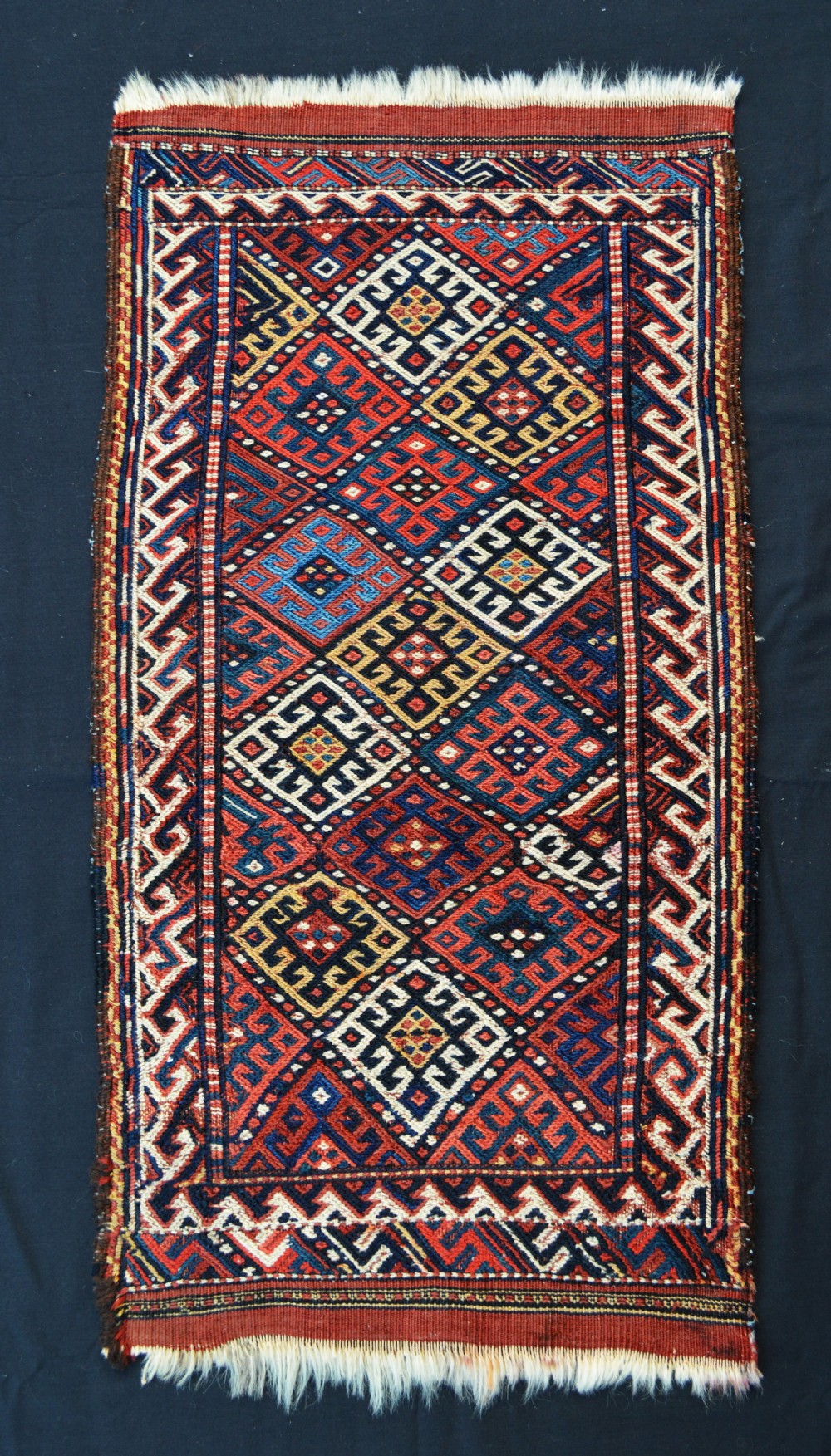 Antique Pillow-Bag Face, Kordi Nomads, Quchan Region, Khorassan, North-East Persia.