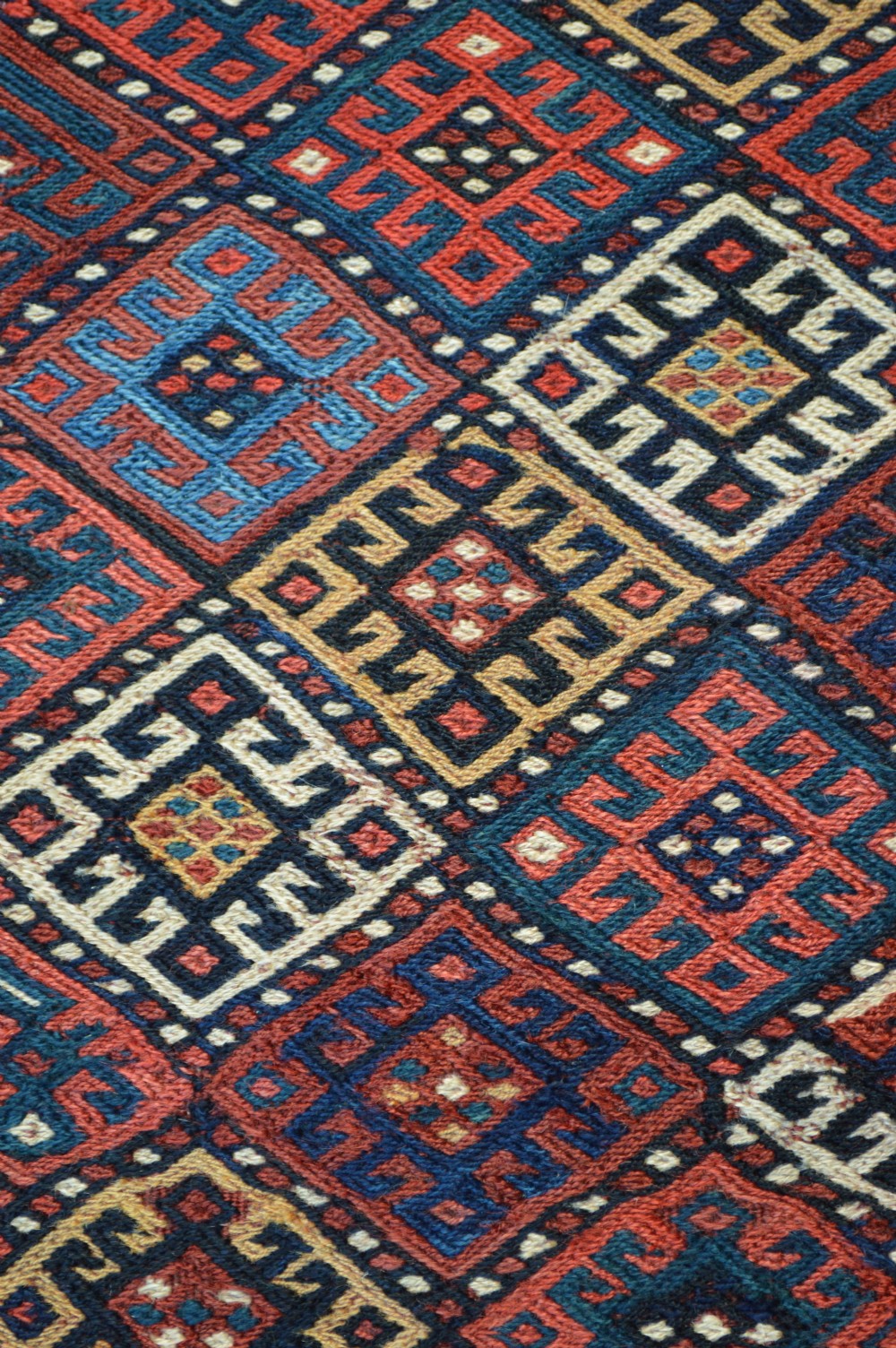 Antique Pillow-Bag Face, Kordi Nomads, Quchan Region, Khorassan, North-East Persia. View III