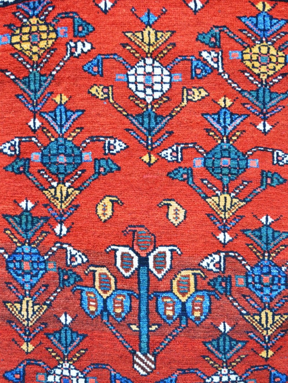 Antique Luri Tribal Rug, Luristan, Western Persia. View II