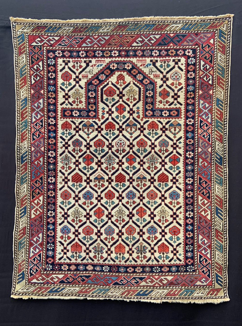 Antique Prayer-Rug, Shirvan Region, Eastern Caucasus.