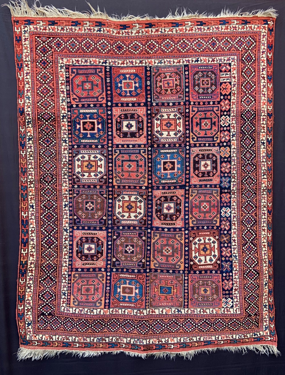 Antique Afshar Tribal Rug, Kerman Province, Southern Persia.