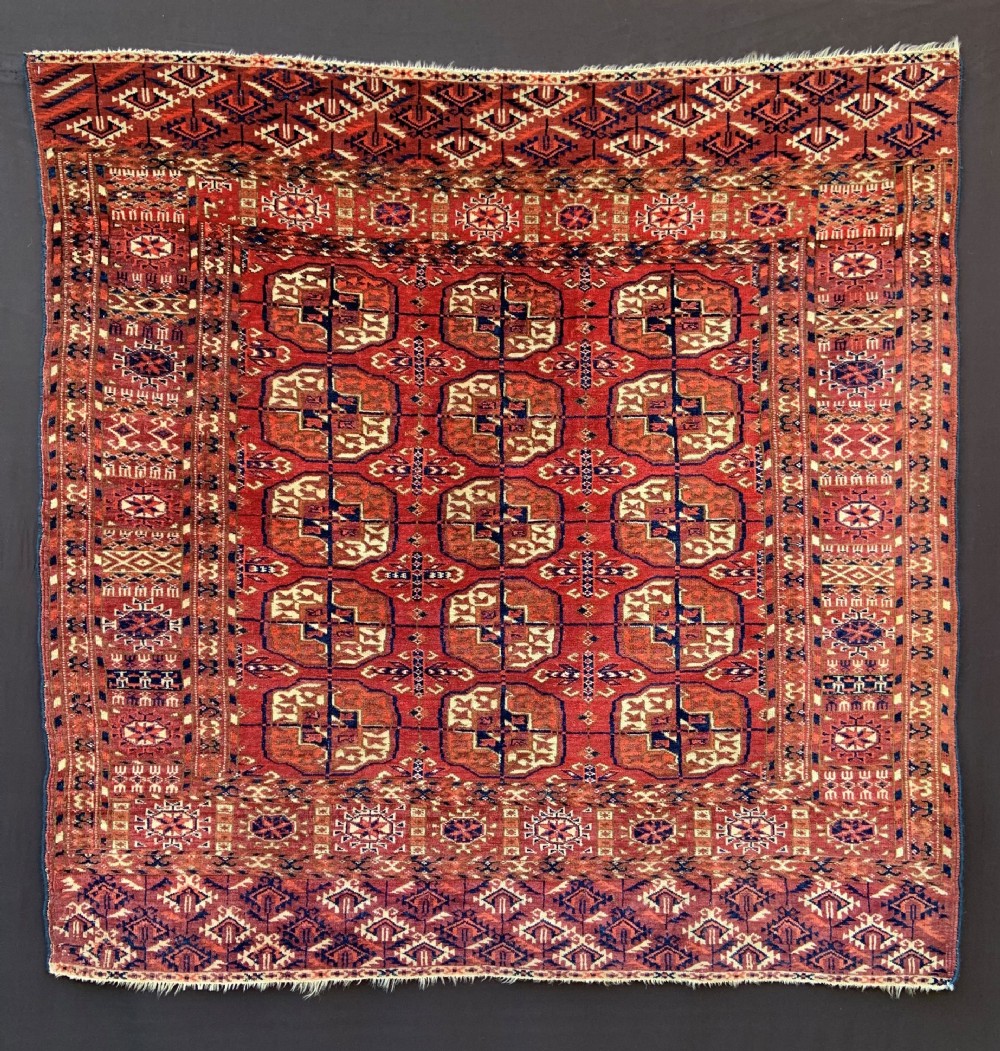 Antique Turkmen Wedding Rug, Teke Tribes, Turkmenistan, Central Asia.
