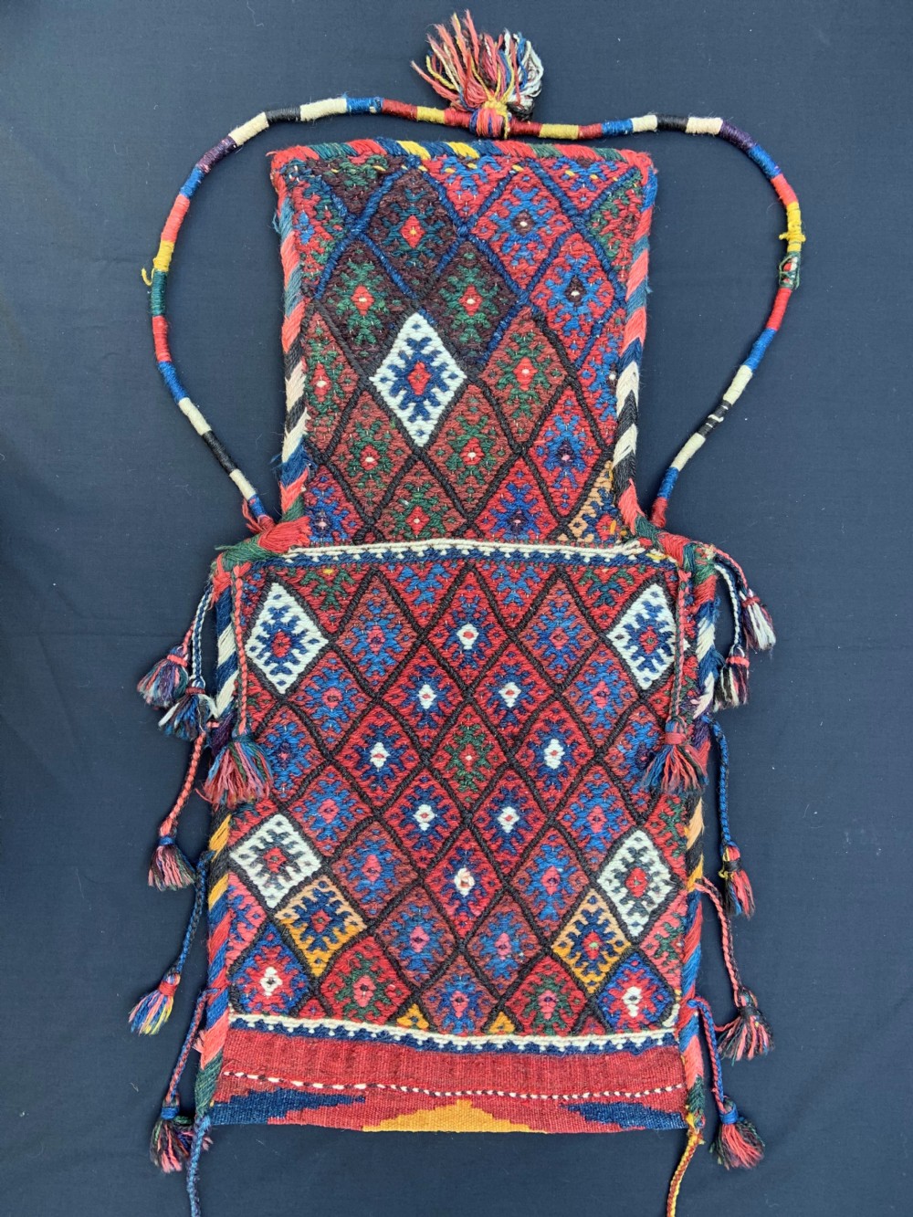Antique Salt-Bag, Sanjabi Kurds, Kurdistan.