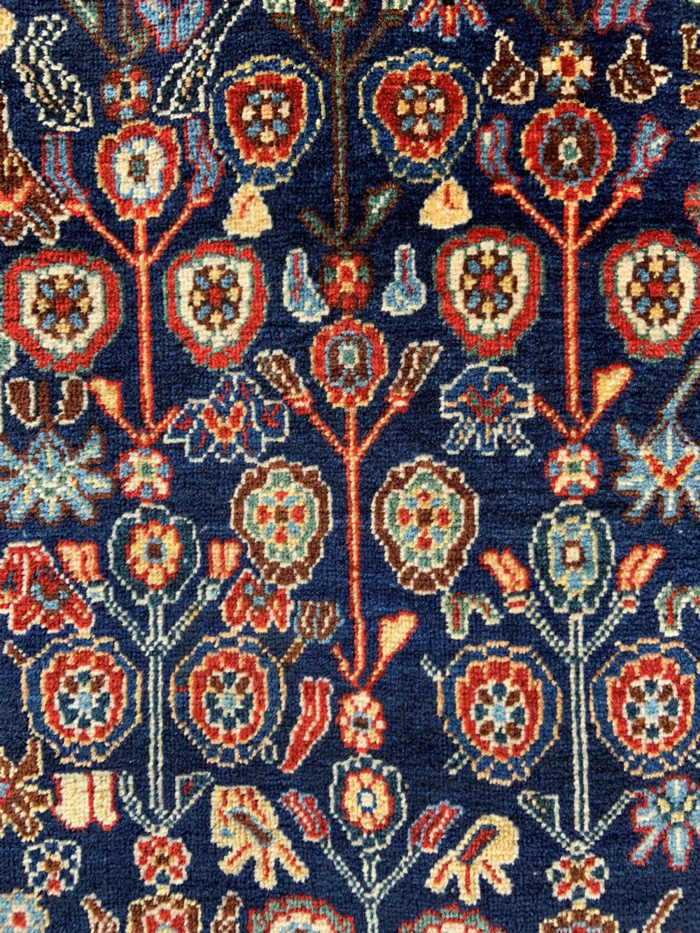 Antique Qashqa'i Rug, Kashkuli Tribe, Fars Province, South-West Persia. View IV