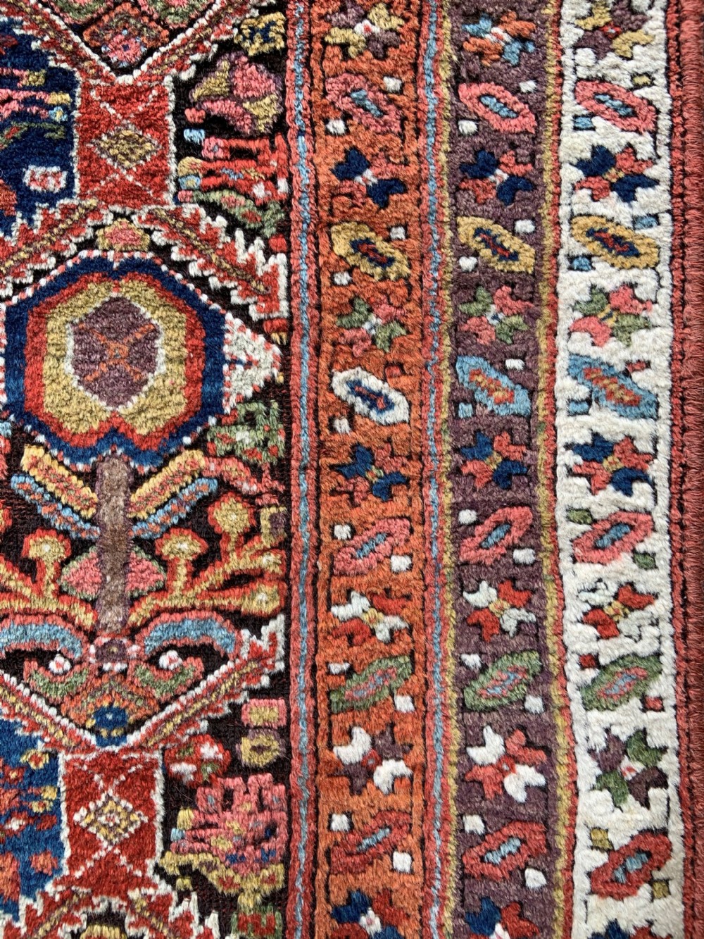 Antique Kurdish Rug, Sa'uj Bulagh, Eastern Kurdistan. View VI
