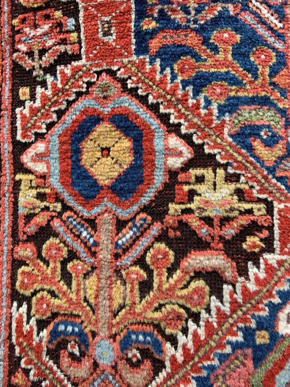 Antique Kurdish Rug, Sa'uj Bulagh, Eastern Kurdistan. View VIII