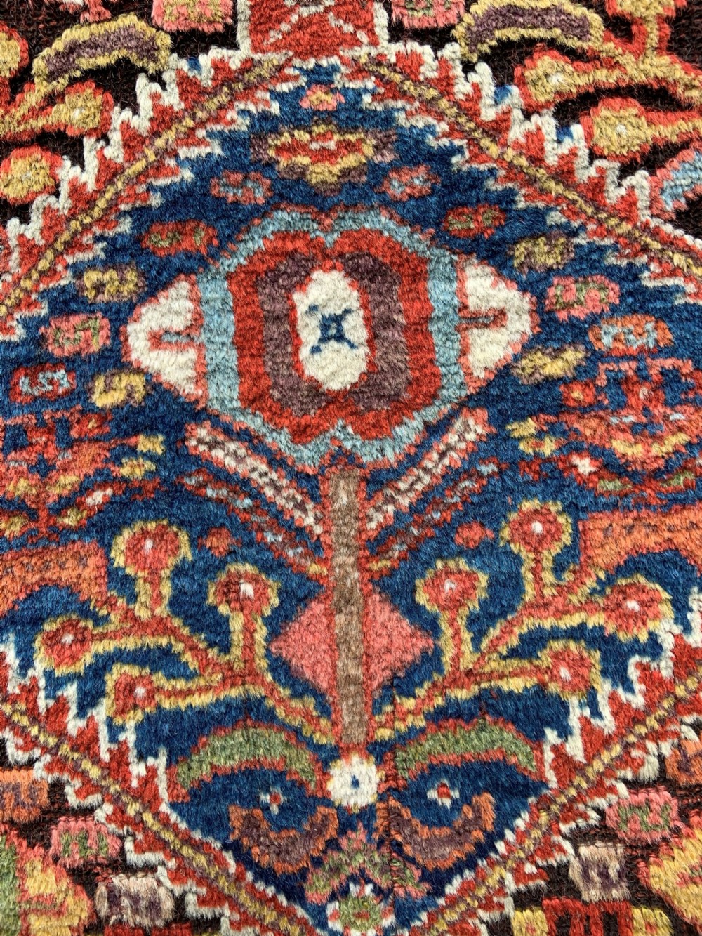 Antique Kurdish Rug, Sa'uj Bulagh, Eastern Kurdistan. View IX