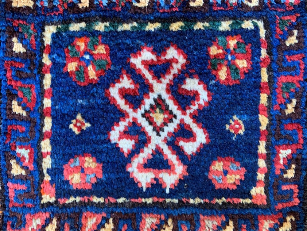 Antique Vanity-Bag, Afshar Nomads, Kerman Province, Southern Persia. View II