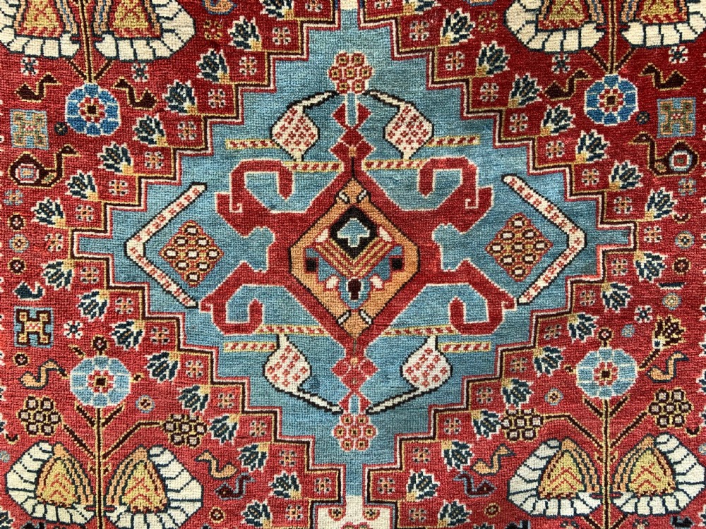 Antique Qashqa'i Tribal Rug, Fars Province, South-West Persia. View III