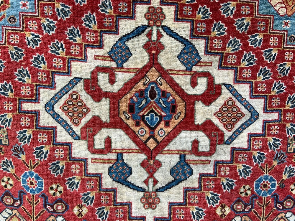 Antique Qashqa'i Tribal Rug, Fars Province, South-West Persia. View IV