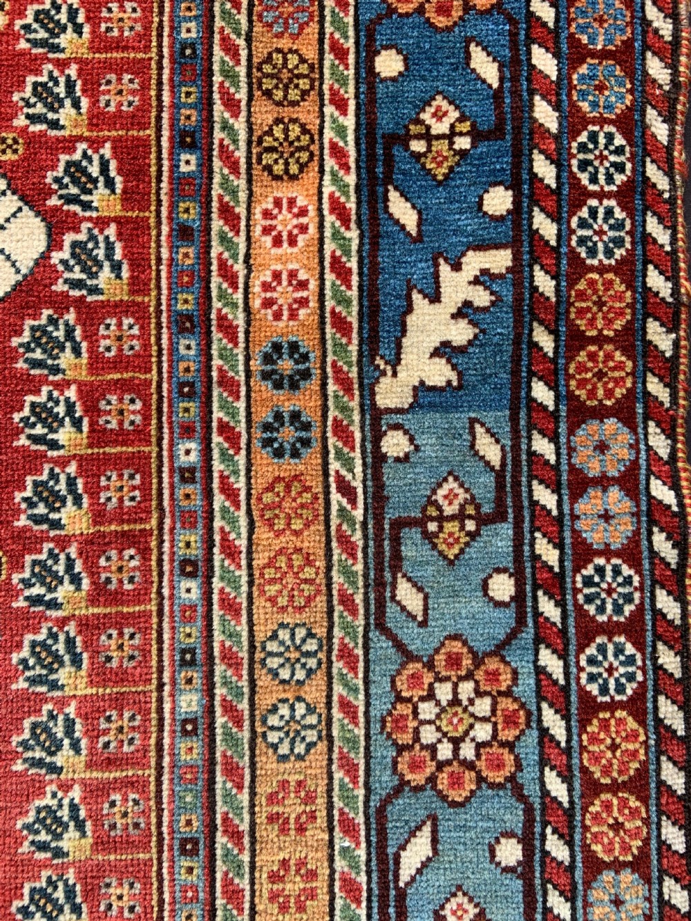 Antique Qashqa'i Tribal Rug, Fars Province, South-West Persia. View VII