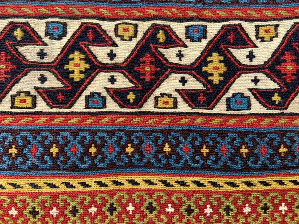 Antique Storage-Bag, Qashqa'i Tribes, Fars Province, South-West Persia. View V