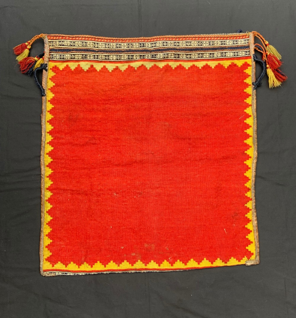 Antique Storage-Bag, Qashqa'i Tribes, Fars Province, South-West Persia. View VI
