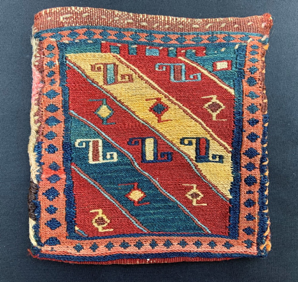 Antique Pair of Vanity-Bags, Shahsevan Nomads, Moghan Region, Azerbaijan. View II