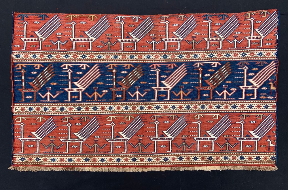 Mafrash Panel, Shahsevan Nomads, Moghan Plain, Azerbaijan.