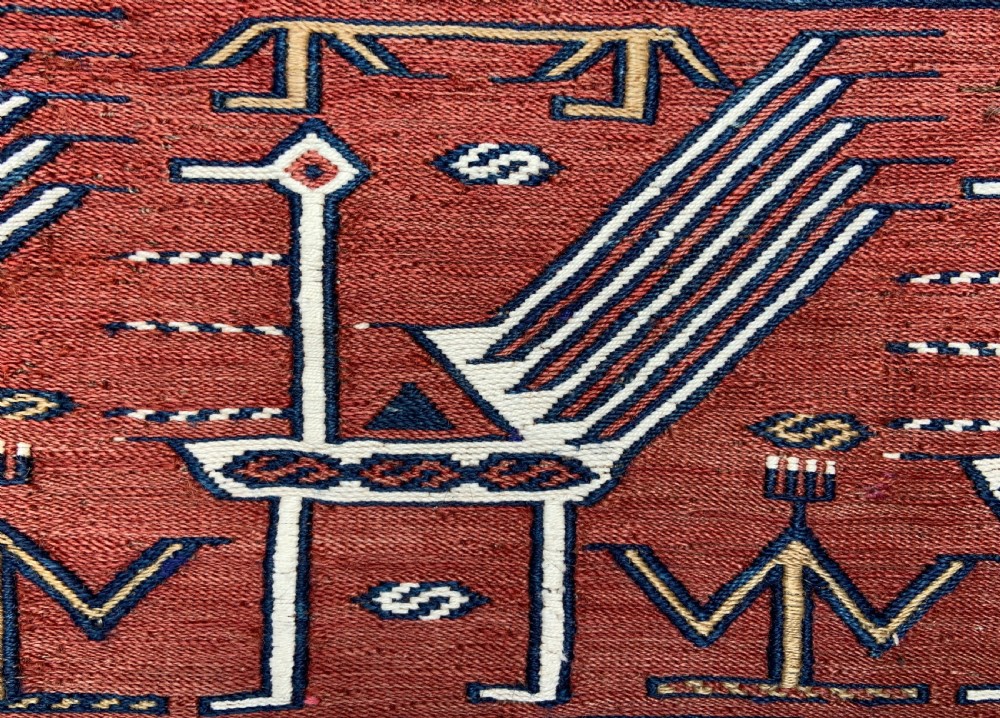 Mafrash Panel, Shahsevan Nomads, Moghan Plain, Azerbaijan. View IV
