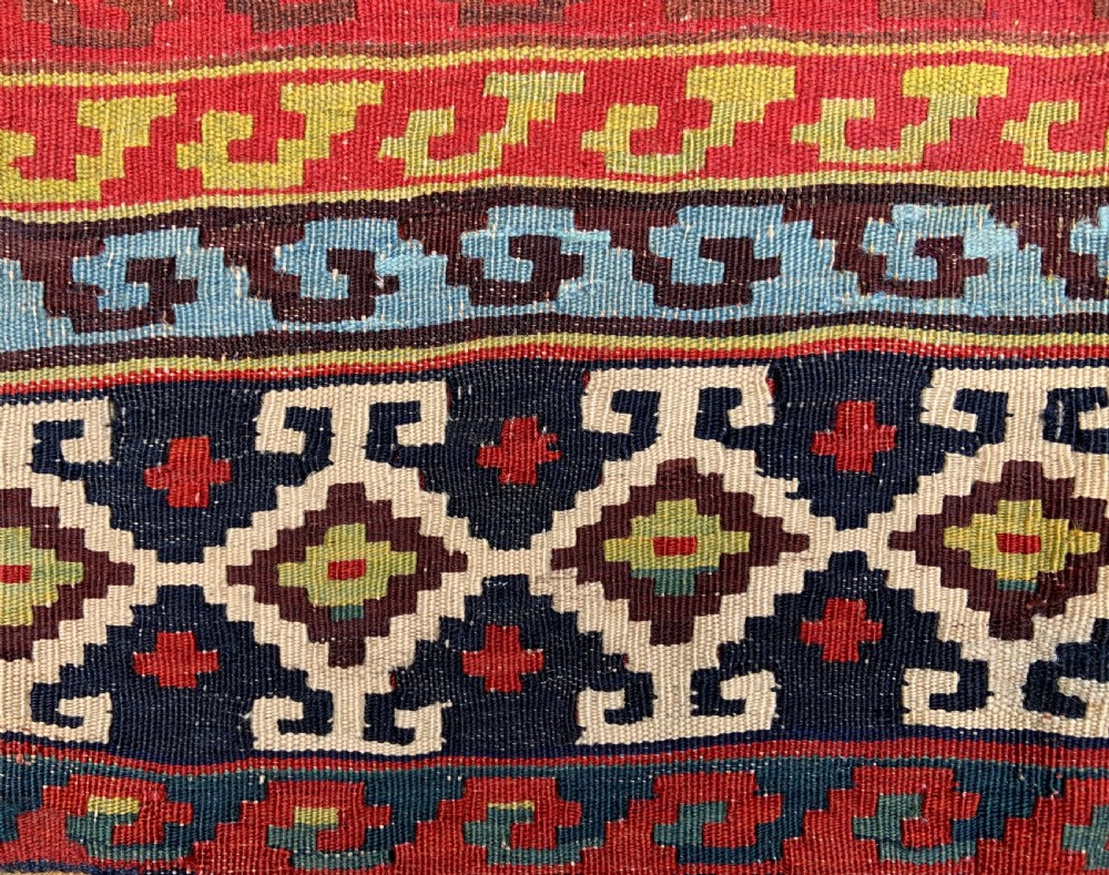 Antique Storage-Bag, Qashqa'i Nomads, Fars Province, South-West Persia. View III