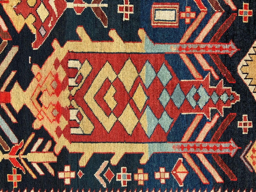 Antique Shirvan Rug, Shirvan, Eastern Caucasus. View V