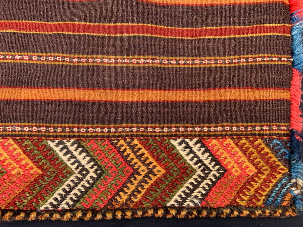 Antique Half Saddle-Bag, Kurdish - Jaf Tribes, Kurdistan. View V
