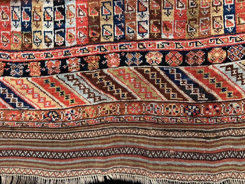 Antique Qashqa'i Rug, Shekarlu Sub-Tribe, Fars Province, South-West Persia. View VI