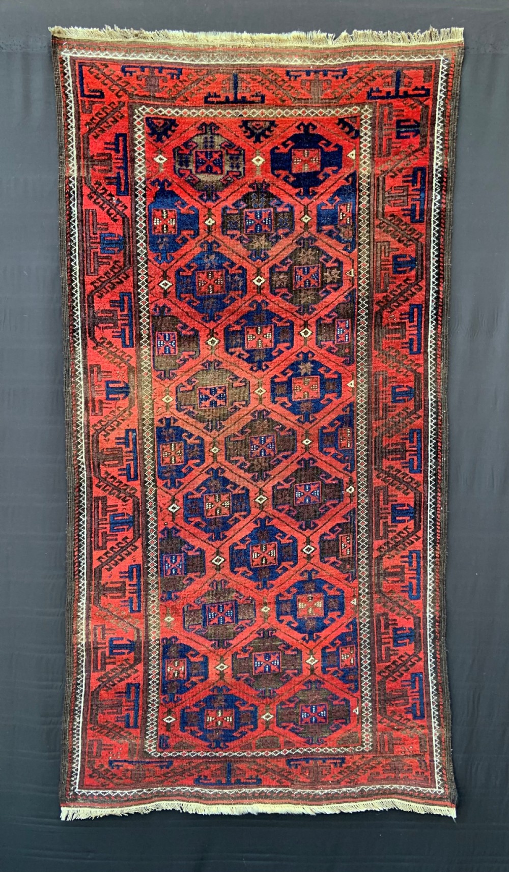 Antique Baluch Tribal Rug, Khorassan, North-East Persia.