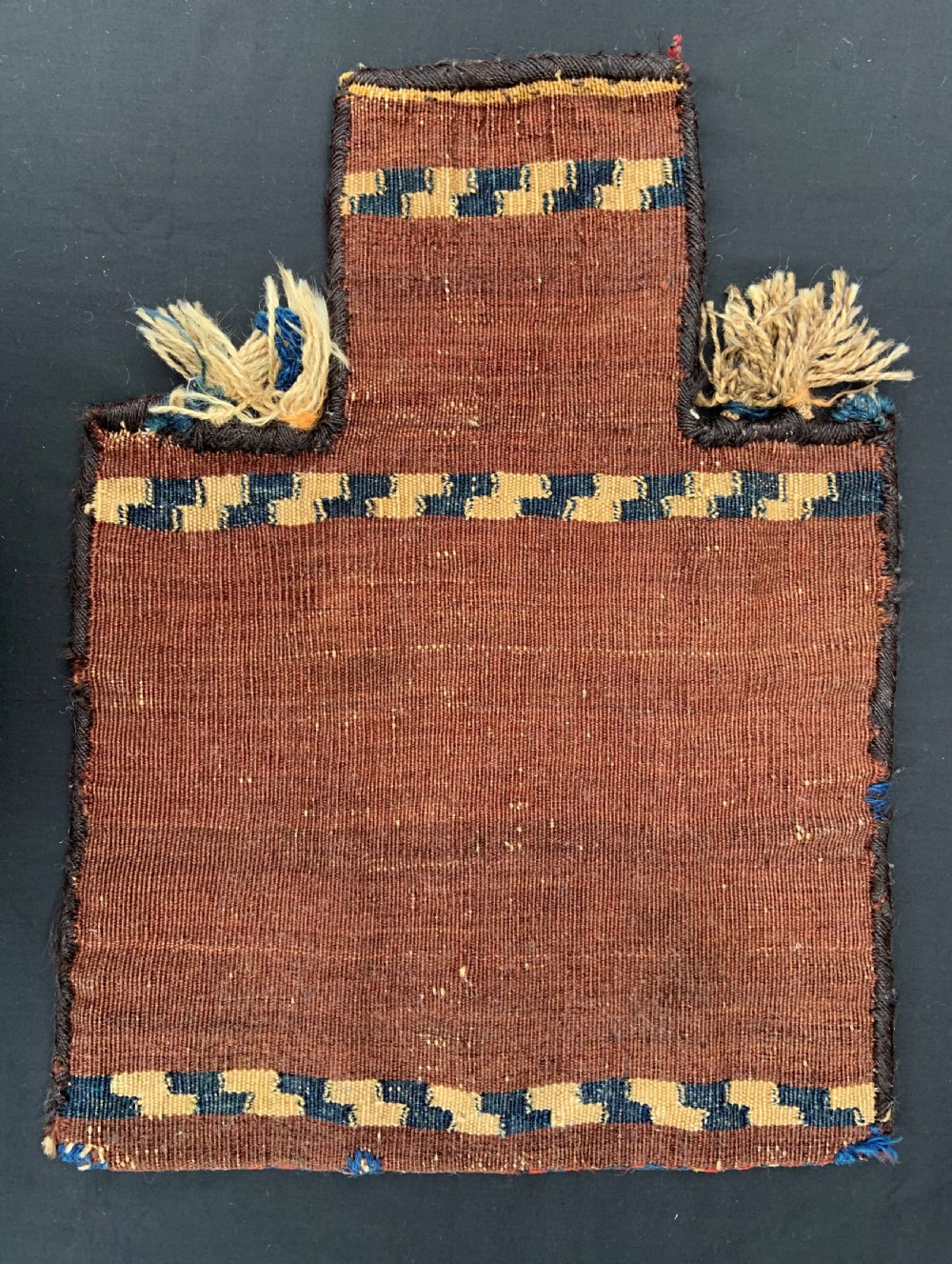 Antique Salt-Bag, Bakhtiari Nomads, The Chahar Mahal Region, Western Persia. View II
