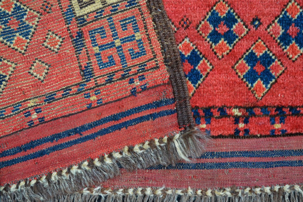 Antique Turkmen Germech, Ersary Tribe, Middle Amu Darya Region, Turkmenistan. View IV