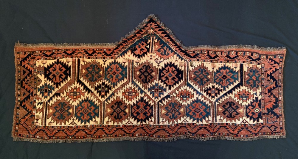 Antique Turkmen Asmalyk, Ersary Tribes, Middle Amu Darya Region, Turkmenistan, Central Asia.