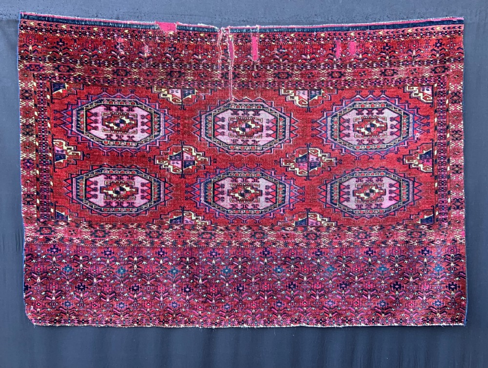 Antique Turkmen Chuval, Teke Tribes, Turkmenistan, Central Asia.