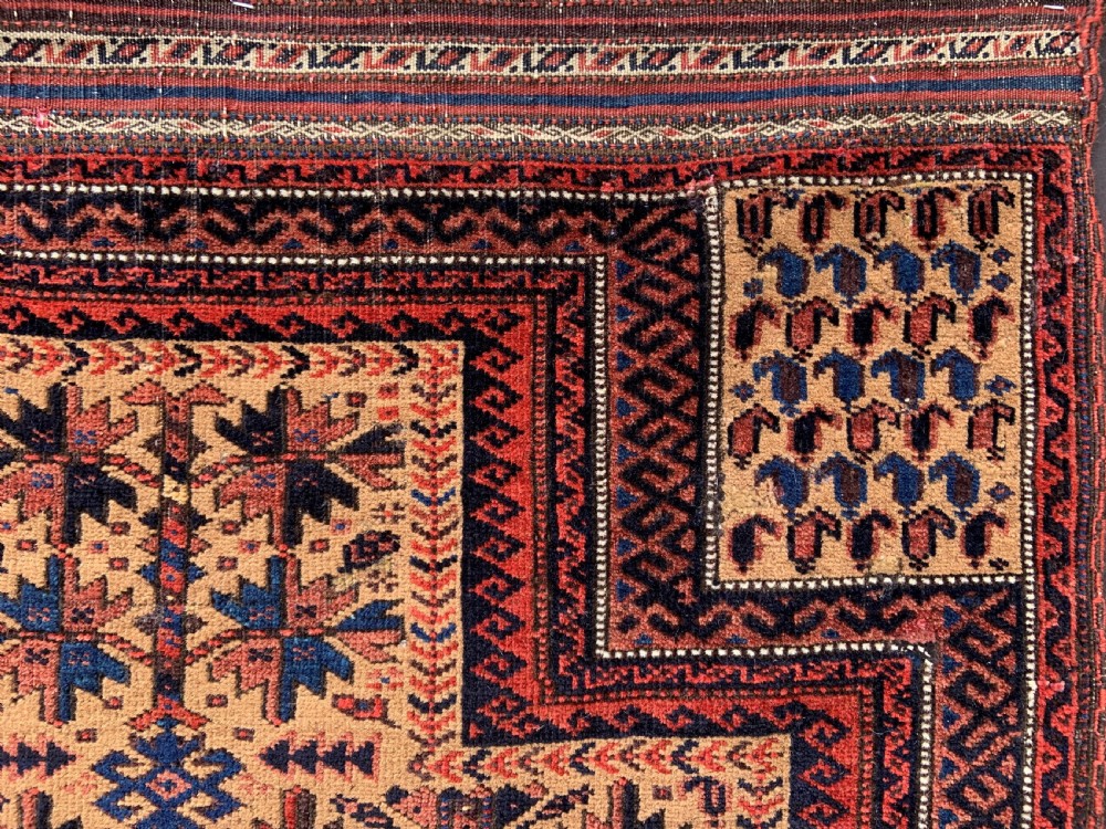 Antique Prayer-Rug, Timuri Tribes, Borderlands of Eastern Persia / Western Afghanistan. View III