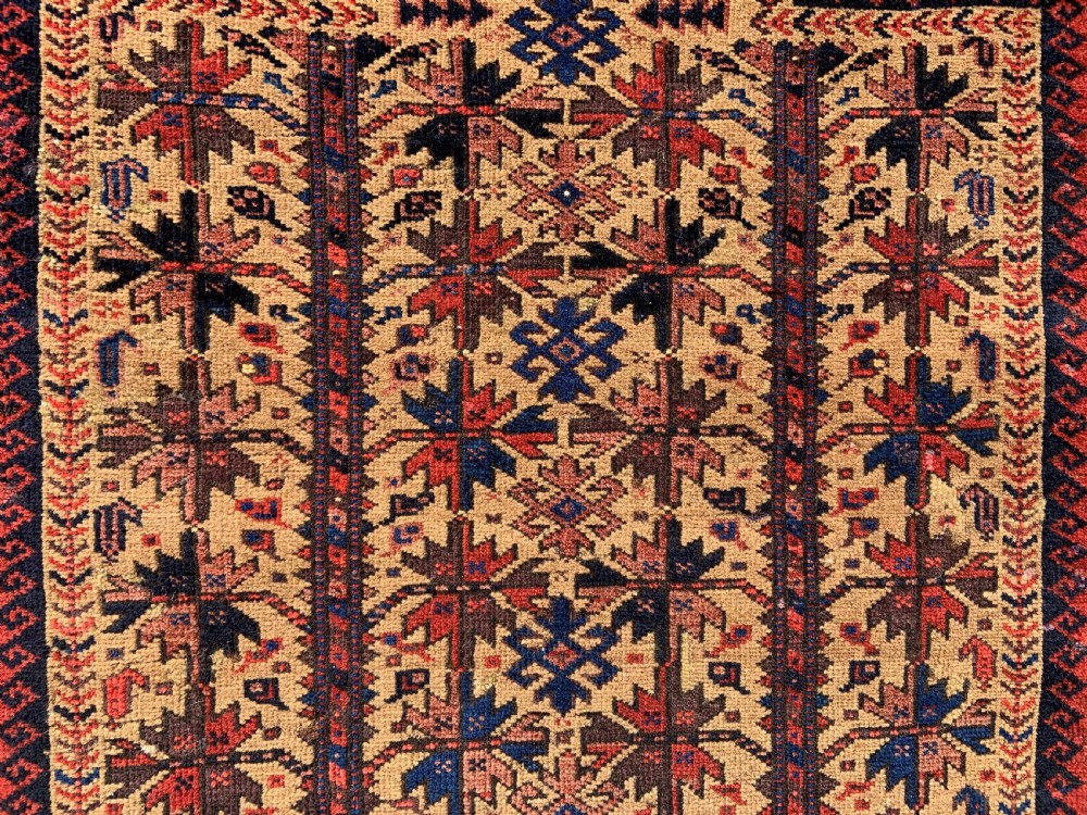 Antique Prayer-Rug, Timuri Tribes, Borderlands of Eastern Persia / Western Afghanistan. View VII