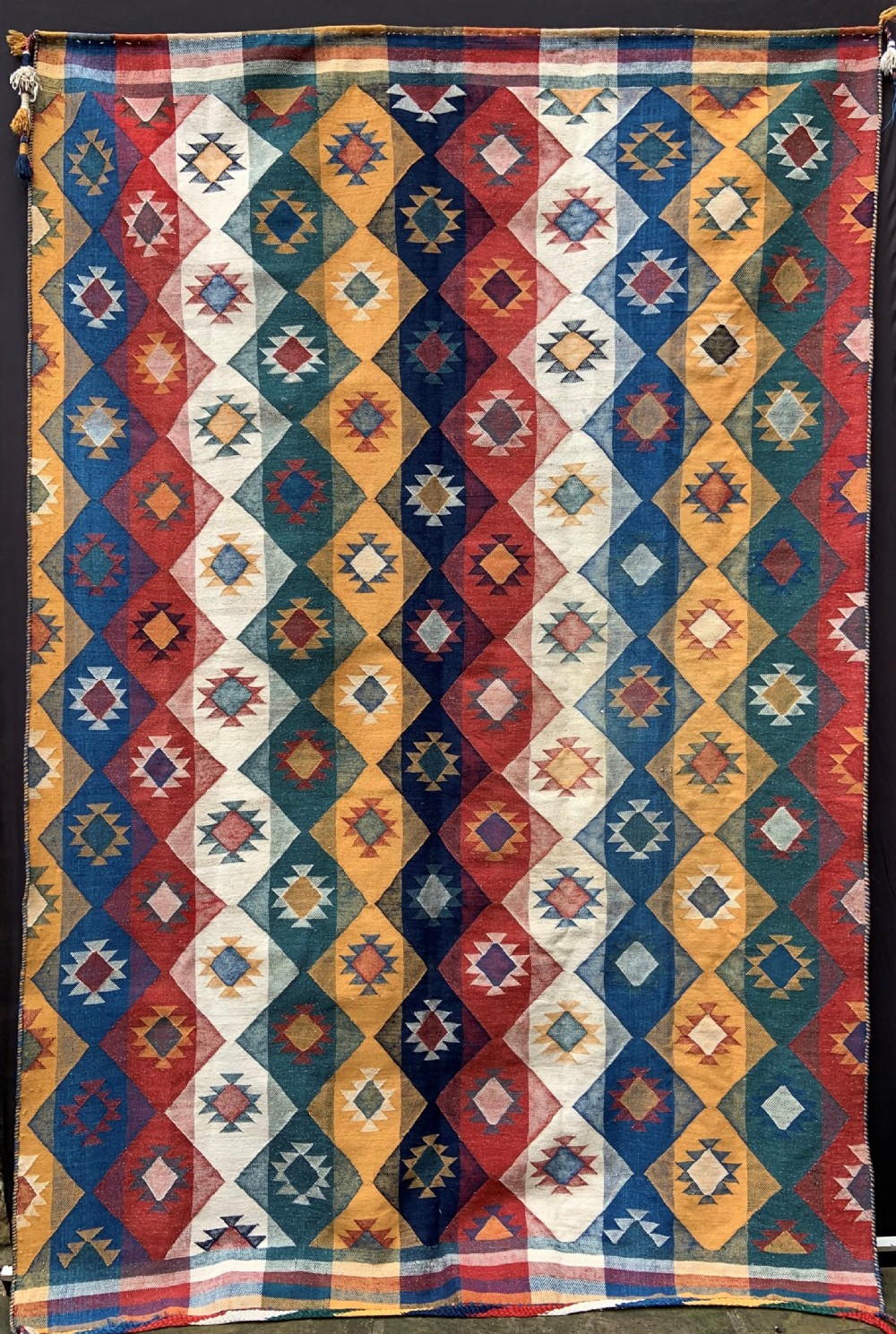 Antique Jajim, Qashqa'i Nomads, Fars Province, South-West Persia.