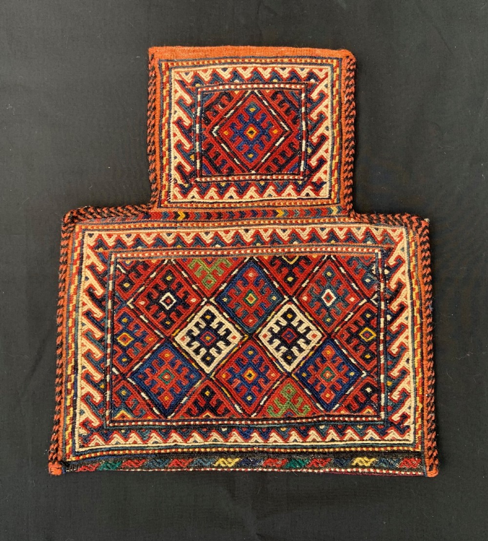 Antique Salt-Bag, Kordi Tribes of Quchan, Khorassan, North-East Persia.