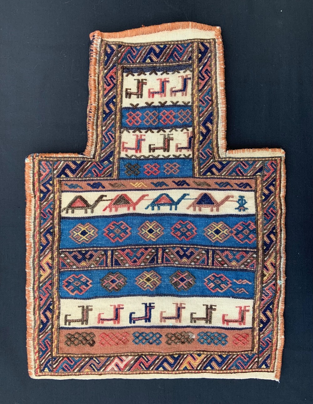 Antique Salt-Bag, Kordi Tribes of Quchan, Khorassan Province, North-East Persia.