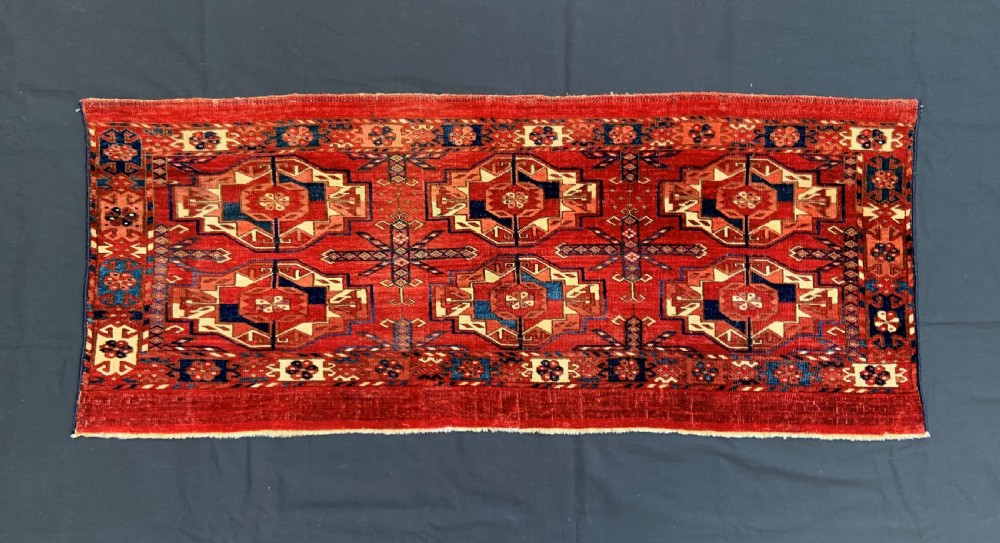 Turkmen Torba, Teke Tribes, Akhal Oasis, Turkmenistan, Central Asia.