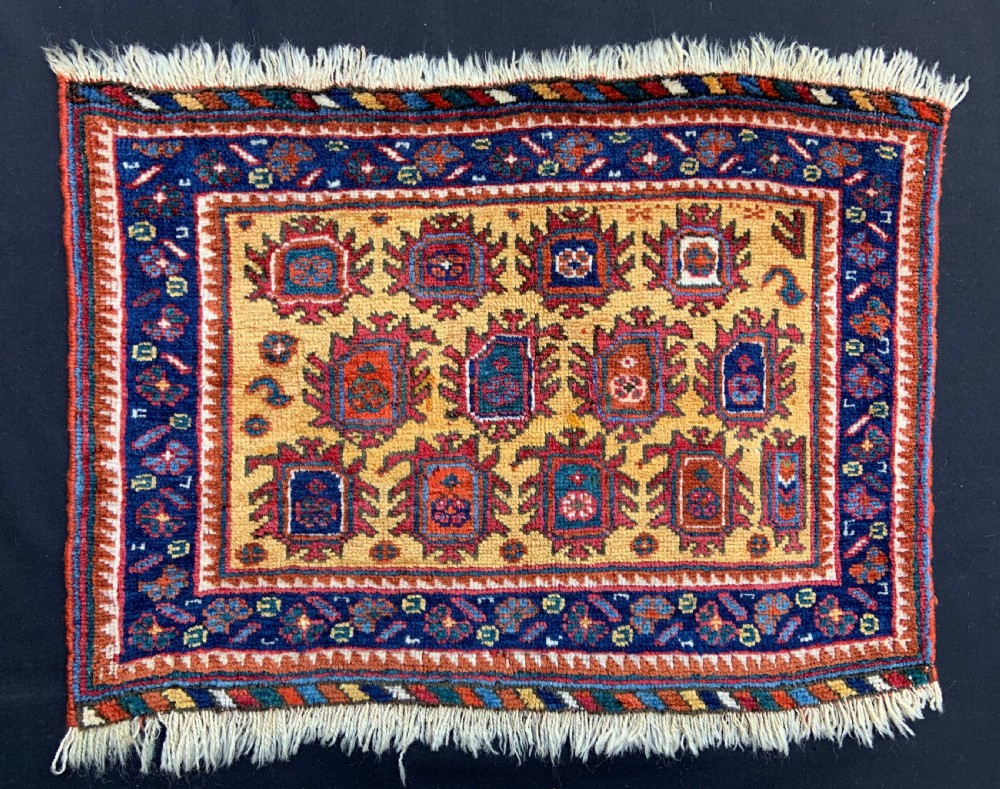 Antique Bag-Face, Afshar Nomads, Kerman Province, Southern Persia.