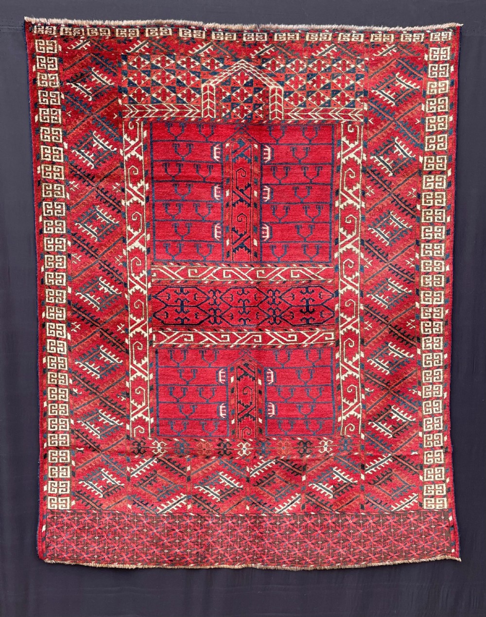 Antique Turkmen Engsi, Teke Tribes, Turkmenistan, Central Asia.