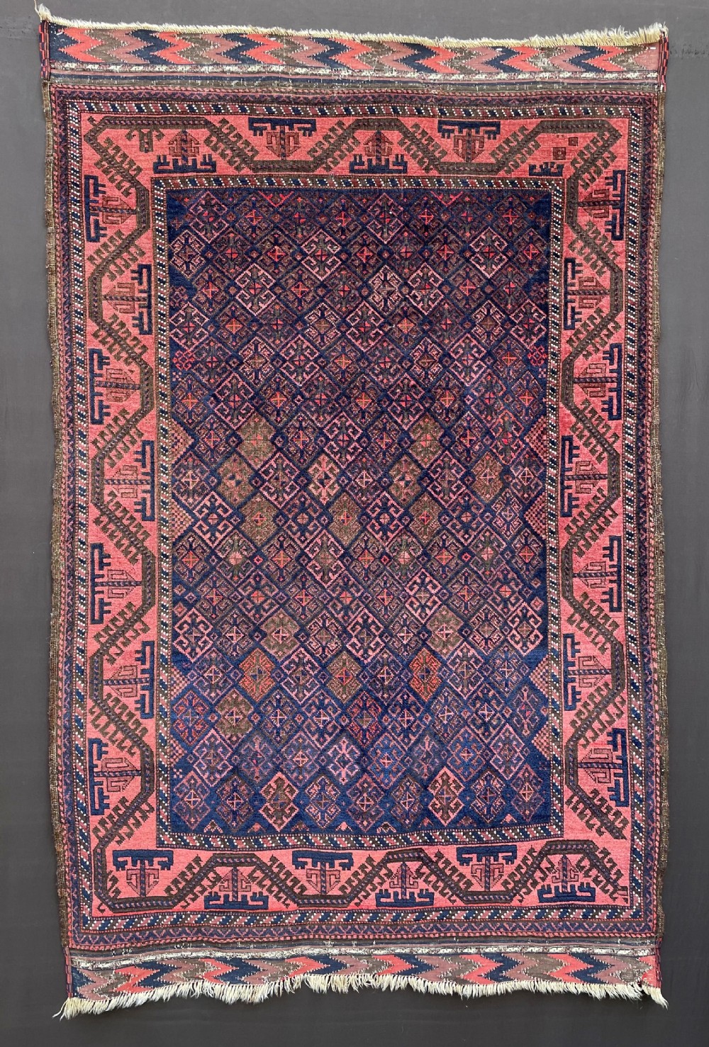Antique Baluch Tribal Rug, Khorassan Province, North-East Persia.